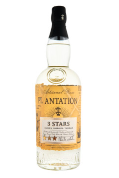 Plantation 3 Stars White Rum - 1 Liter 41,2% vol