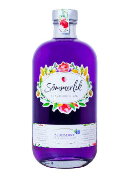 Sömmerlik Blueberry Flavoured Gin - 0,5L 38,8% vol