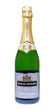 Nicolas Napoléon Blanc de Blancs Sec - 0,75L 11% vol