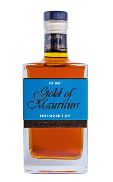 Gold of Mauritius Emerald Edition Rum - 0,7L 40% vol