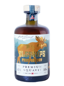 Elgsnaps Premium Aquavit - 0,5L 40% vol