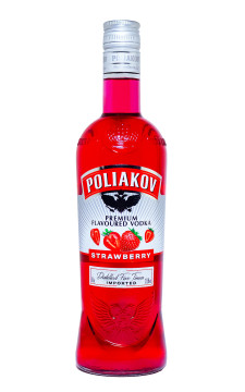 Poliakov Vodka Strawberry - 0,7L 37,5% vol