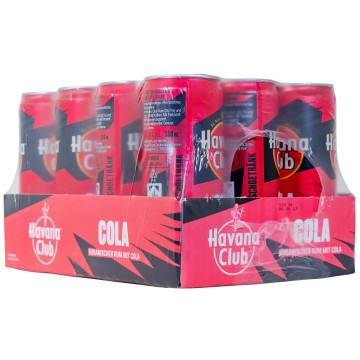 Paket [12 x 0,33L] Havana Club & Cola Dose - 3,96L 10% vol
