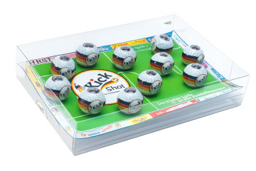 Paket [11 x 0,02L] Kickshot Fußball Likör - 0,22L 40% vol