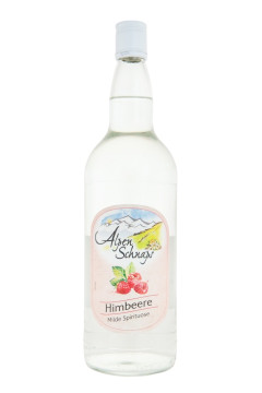 Alpenschnaps Himbeere Milde Spirituose - 1 Liter 35% vol Alpenschnaps Himbeere Milde Spirituose - 1 Liter 35% vol