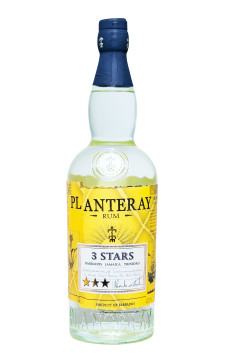 Planteray 3 Stars White Rum - 1 Liter 41,2% vol