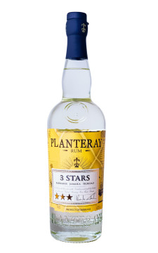 Planteray 3 Stars White Rum - 0,7L 41,2% vol
