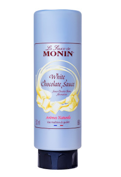 Monin Weiße Schokolade Sauce - 0,5L
