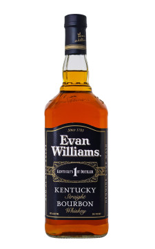 Evan Williams Whiskey Black Label - 1 Liter 43% vol