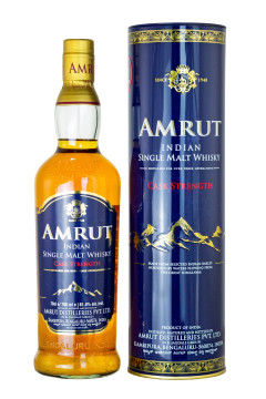 Amrut Cask Strength Indian Single Malt Whisky - 0,7L 61,8% vol
