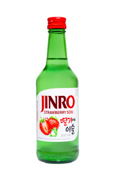 Jinro Soju Erdbeere - 0,35L 13% vol