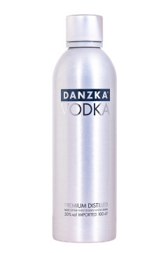 Danzka Fifty Vodka Premium Distilled - 1 Liter 50% vol