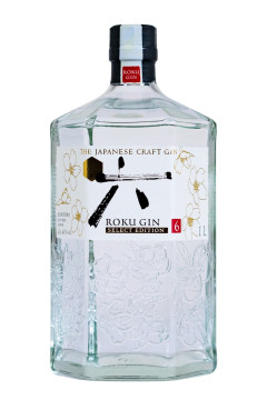 Roku Gin Japanese Craft - 1 Liter 43% vol Roku Gin Japanese Craft - 1 Liter 43% vol