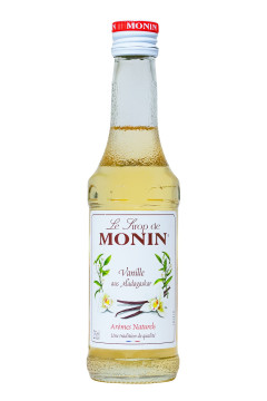 Monin Vanille Madagaskar Sirup - 0,25L Monin Vanille Madagaskar Sirup - 0,25L