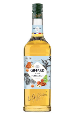 Giffard Toffee Nut Sirup - 1 Liter Giffard Toffee Nut Sirup - 1 Liter