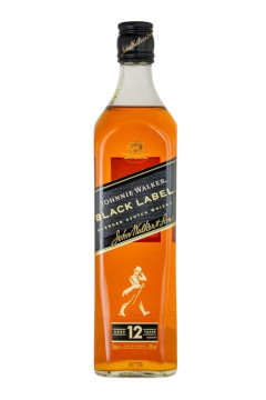 Johnnie Walker Black Label 12 Jahre Blended Scotch Whisky - 0,7L 40% vol