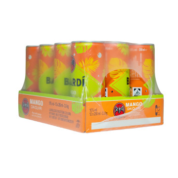 Paket [12 x 0,25L] Bacardi Mango Daiquiri - 3L 10% vol