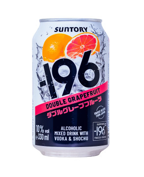 -196 Double Grapefruit Suntory Vodka & Shochu Dose - 0,33L 10% vol