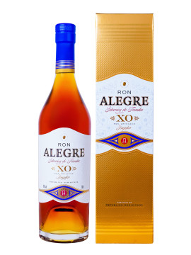 Ron Alegre XO - 0,7L 40% vol (18.08.2025) Ron Alegre XO - 0,7L 40% vol