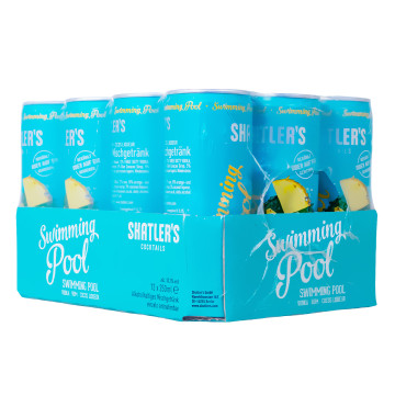 Paket [12 x 0,25 L] Shatler's Swimming Pool Dose - 3L 10,1% vol