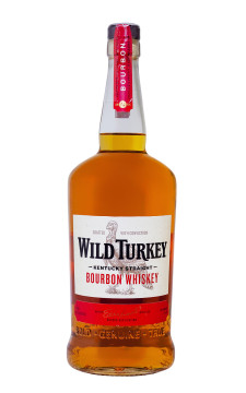 Wild Turkey 81 Proof Kentucky Straight Bourbon Whiskey - 1 Liter 40,5% vol