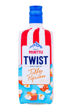 Minttu Twist Toffy Popcorn - 0,5L 16% vol