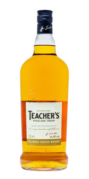 Teachers Highland Cream Blended Scotch Whisky - 1 Liter 40% vol