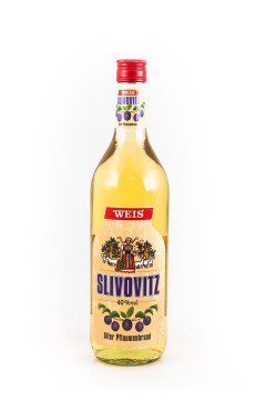 Weis Slivovitz Alter Pflaumenbrand - 1 Liter 40% vol