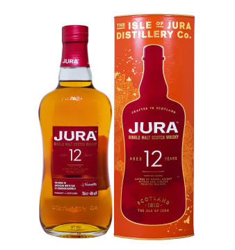 Jura 12 Jahre Single Malt Scotch Whisky - 0,7L 40% vol