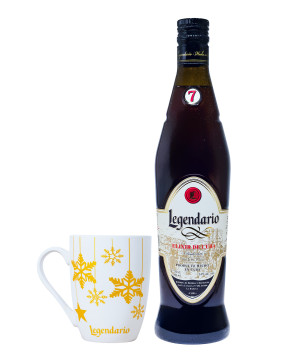 Legendario Christmas Box mit Becher - 0,7L 34% vol