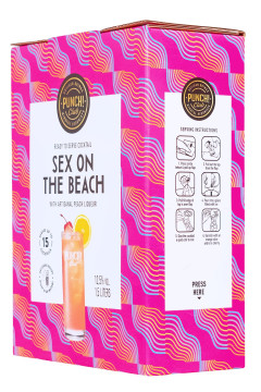 Punch Club Sex on the Beach Bag-Box - 1,5L 12,5% vol