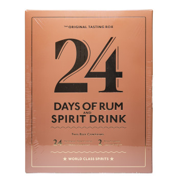 24 Days of Rum & Spirit Drinks Mocha Edition Adventskalender 2026 - 0,48L 41% vol