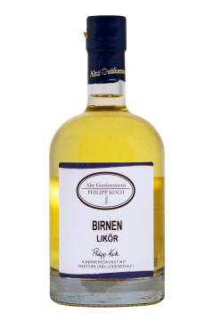 Alte Gutsbrennerei Philipp Koch Birnen Likör - 0,5L 18% vol