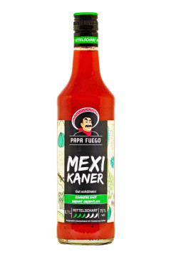 Papa Fuego Mexikaner mittelscharf - 0,7L 15% vol Papa Fuego Mexikaner mittelscharf - 0,7L 15% vol