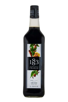 Maison Routin 1883 Chai Tea Sirup PET-Flasche - 1 Liter