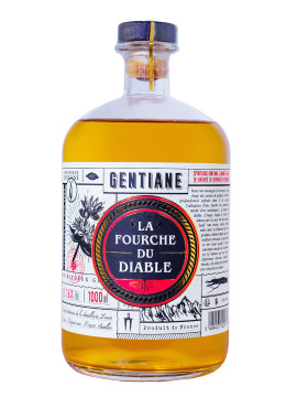 Louis Couderc Gentiane La Fourche du Diable - 1 Liter 16% vol