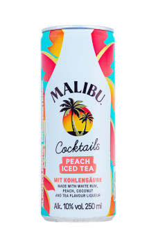 Malibu Peach Iced Tea Dose - 0,25L 10% vol