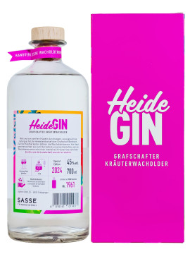 Sasse Heide Gin - 0,7L 45% vol Sasse Heide Gin - 0,7L 45% vol