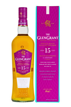Glen Grant 15Y Single Malt Whisky - 0,7L 50% vol