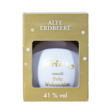 Prinz Christbaumkugel Alte Erdbeere - 0,04L 41% vol