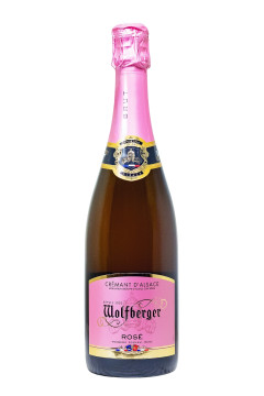Wolfberger Cremant Rose dAlsace AOC - 0,75L 12,5% vol