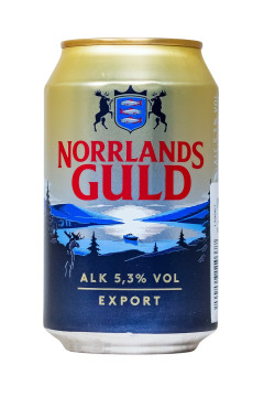 Norrlands Guld Export Bier - 0,33L 5,3% vol