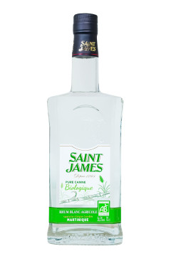 Saint James Rhum Blanc Agricole Bio Overproof - 0,7L 56,5% vol