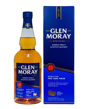 Glen Moray Port Cask Finish Small Batch Release Single Malt Scotch Whisky - 0,7L 40% vol