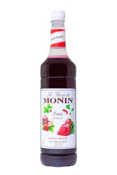 Monin Erdbeere Fraise Sirup PET-Flasche - 1 Liter Monin Erdbeere Fraise Sirup PET-Flasche - 1 Liter