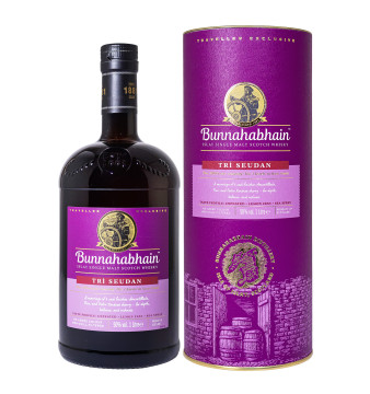 Bunnahabhain Trì Seudan Whisky - 1 Liter 50% vol