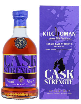 Kilchoman Sanaig Cask Strength Dark Batch - 0,7L 57,8% vol