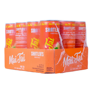 Paket [12 x 0,25 L] Shatler's Mai Tai Dose - 3L 10,1% vol