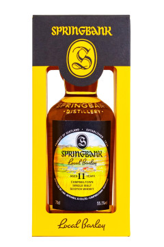 Springbank Local Barley 11 Jahre Single Malt Scotch Whisky - 0,7L 55,1% vol