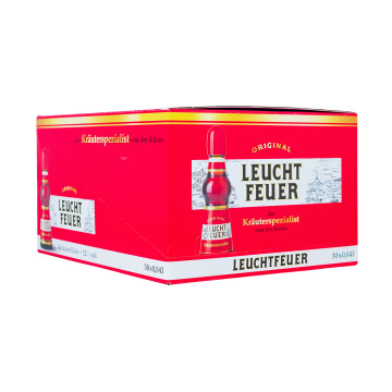 Paket [30 x 0,04L] Leuchtfeuer Nordlichter Kräuterlikör - 1,2L 32% vol